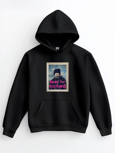 Худі "Ready For Everyshit" Чорне 